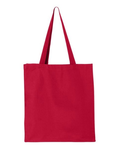 RED shopping bag with flag logo